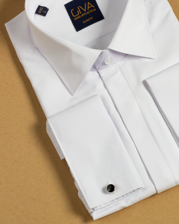 پیراهن مچ دوبل قاپک مخفی - Image 2