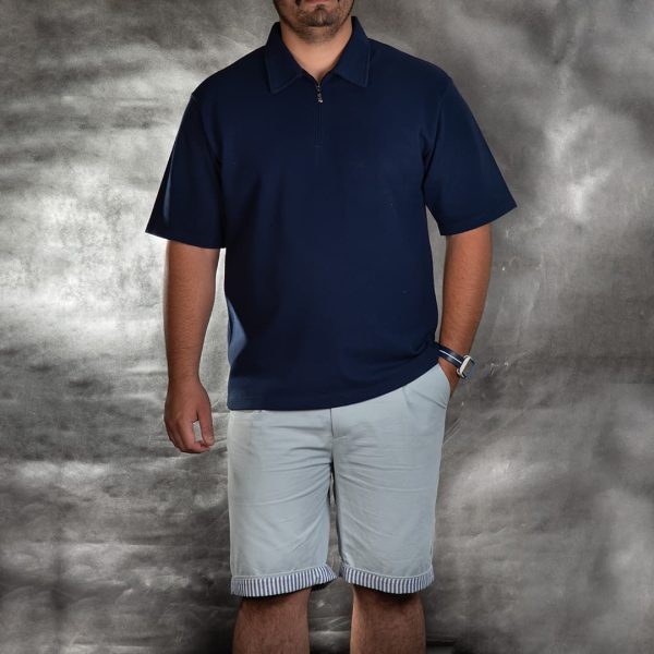 تیشرت جودون نیم زیپ - Image 1