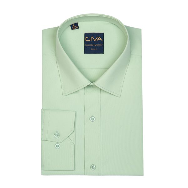 پیراهن دوشین ساده یقه کراواتی سایزبزرگ - Image 11