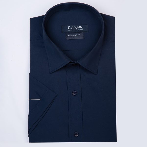 پیراهن دوشین آستین کوتاه یقه کراواتی - Image 4