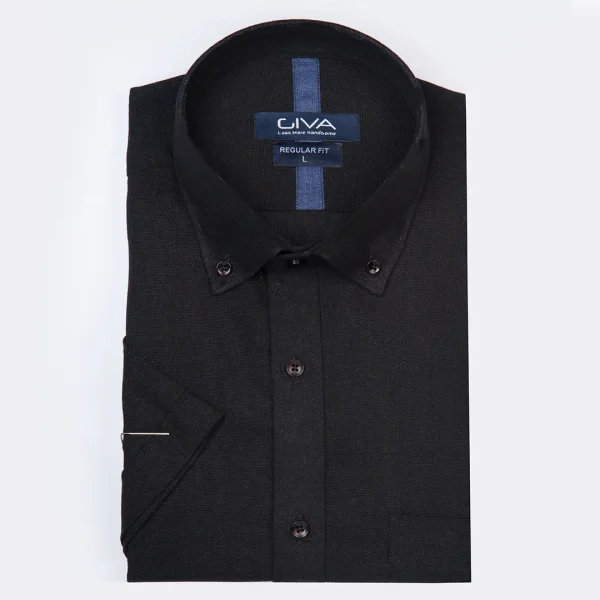 پیراهن آستین کوتاه لینن 3404 - Image 14