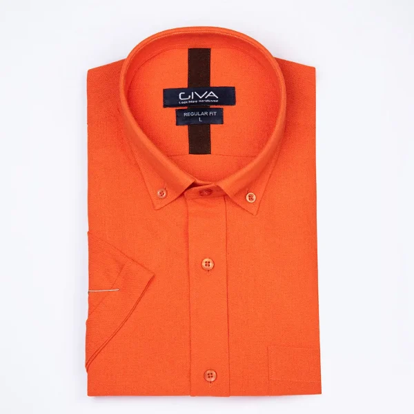 پیراهن آستین کوتاه لینن 3404 - Image 2