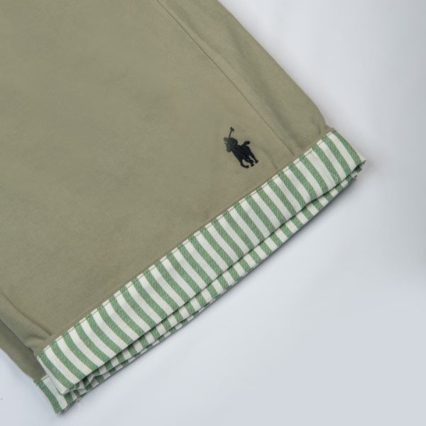 شلوارک کتان تک پیله - Image 3