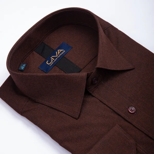پیراهن دونخ ملانژ ساده زرشکی