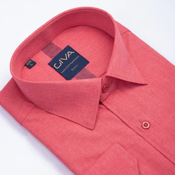 پیراهن دونخ ملانژ سرخابی روشن