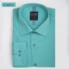 پیراهن دونخ ملانژ ساده سبز فیروزه ای