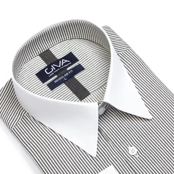 پیراهن راه راه طرح ایتالیا - Image 5