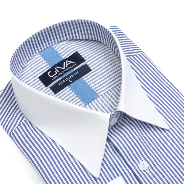 پیراهن راه راه طرح ایتالیا - Image 9