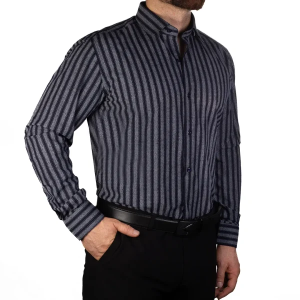 پیراهن چاپی راه راه 1368 - Image 1