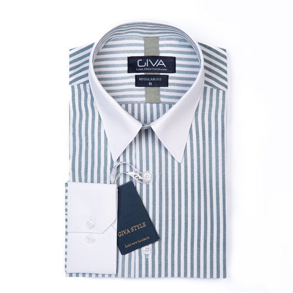 پیراهن راه راه طرح ایتالیا - Image 2