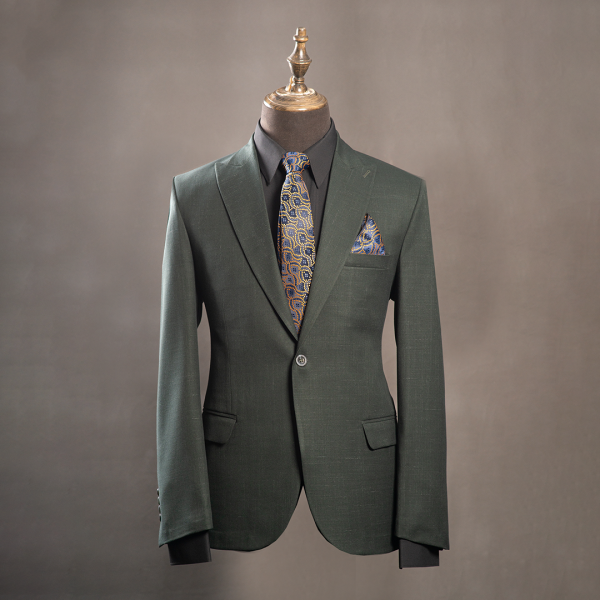 کت تک اسلپ یقه بلیزر - Image 4