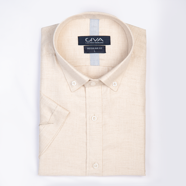 پیراهن لینن آستین کوتاه دونخ - Image 9