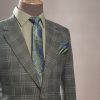 کت تک چهارخانه یقه انگلیسی - Image 7