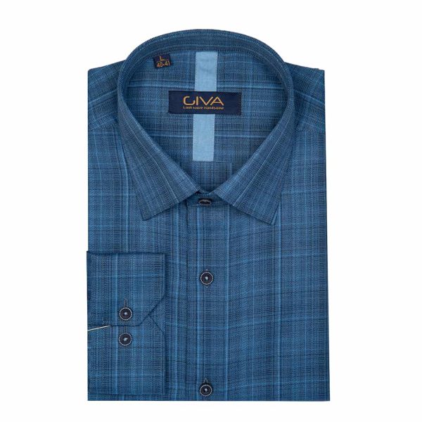 پیراهن چهارخانه مردانه 8437 - Image 9