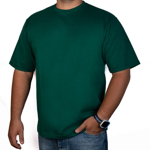 تیشرت ساده یقه گرد مردانه - Image 6