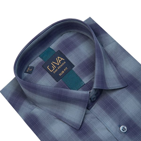 پیراهن چهارخانه مردانه 4193 - Image 2