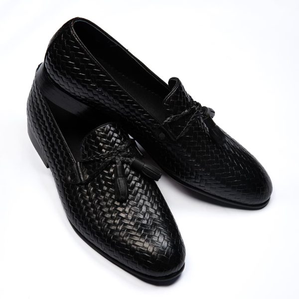 کفش کالج چرم مردانه - Image 4