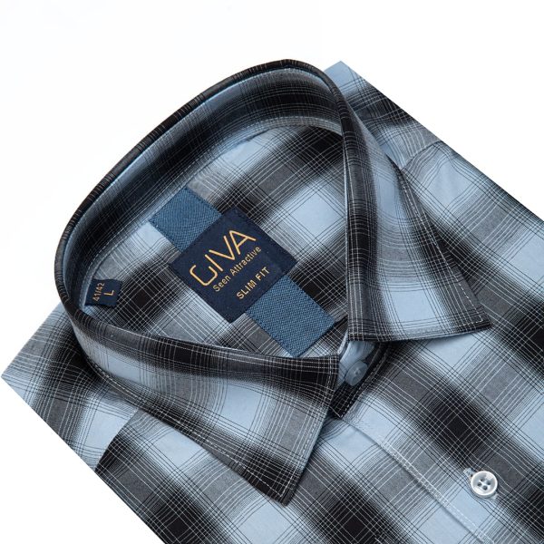 پیراهن چهارخانه مردانه 4193 - Image 5