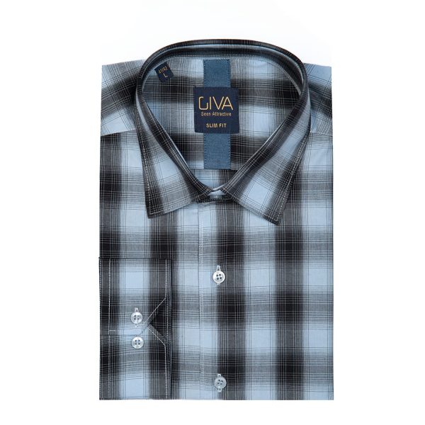 پیراهن چهارخانه مردانه 4193 - Image 4