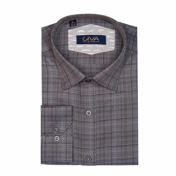 پیراهن چهارخانه مردانه 8437 - Image 11