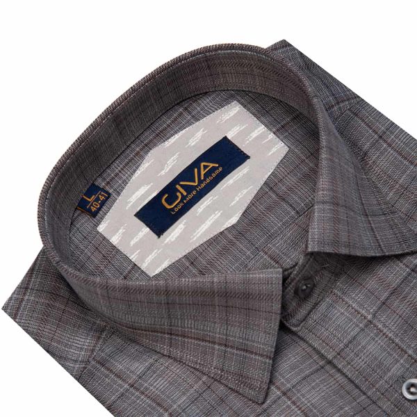 پیراهن چهارخانه مردانه 8437 - Image 10