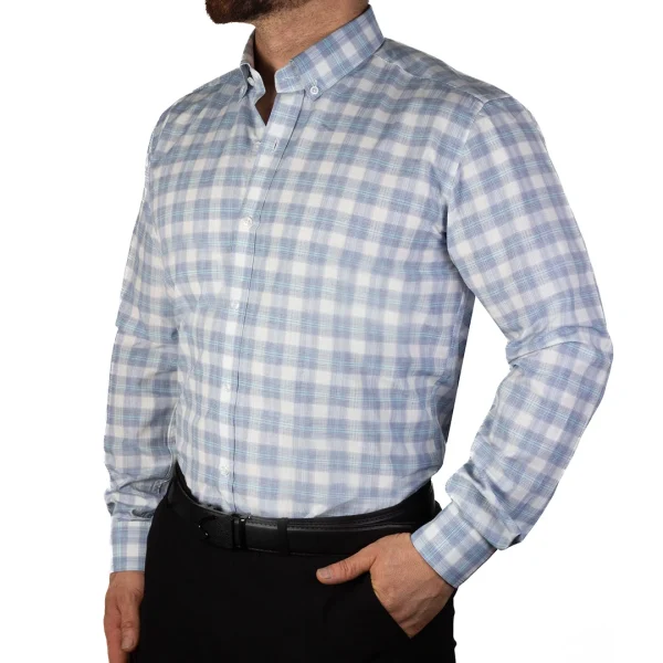 پیراهن مردانه ی چهارخانه 422 - Image 1