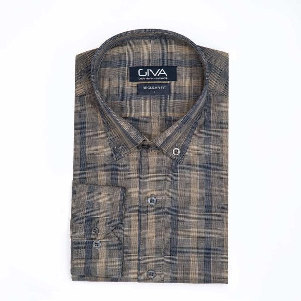 پیراهن چهارخانه ی مردانه 421 - Image 11