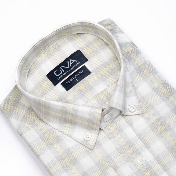 پیراهن مردانه ی چهارخانه 422 - Image 2