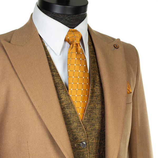 کروات و پوشت ترک طرح خالدار - Image 1