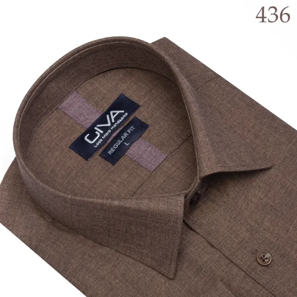 پیراهن لیما ساده یقه کرواتی - Image 19