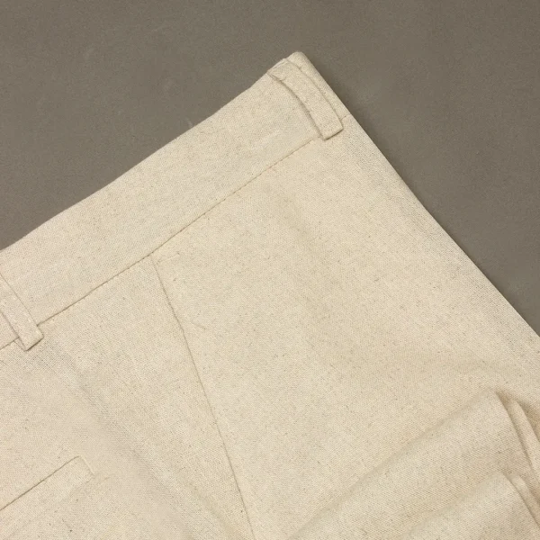 شلوار مردانه لینن راسته3338 - Image 2